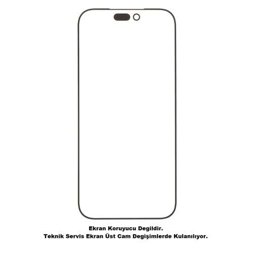 İphone 16 Pro Max Ön Cam Ocalı
