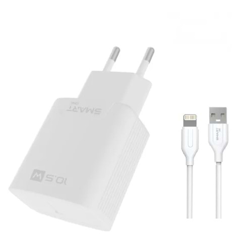 Smart One CH903L 18W Şarj Aleti Usb to Lightning Şarj Aleti Set - Beyaz