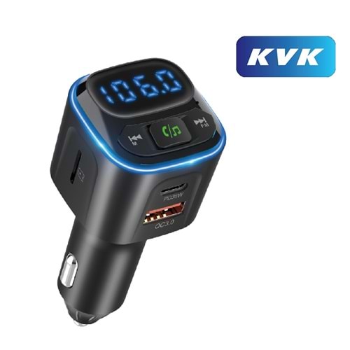 Rova RV-OSB197 36W Hızlı Şarjlı Bluetooth Fm Transmitter | Qc3.0 + Pd Desteği | Pps Destekli | Güvenlik Sertifikalı