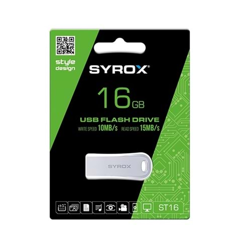 Syrox St16 Style 16 Gb Usb Flash Bellek