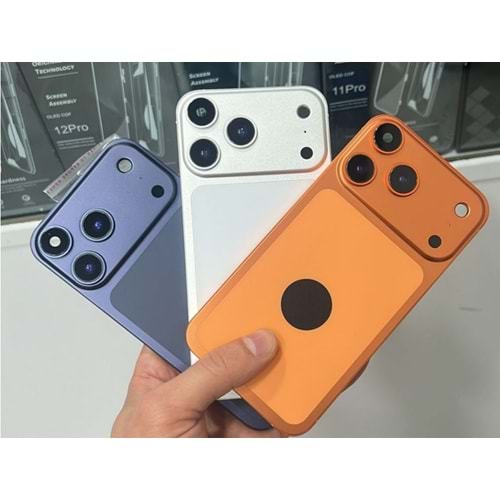 İphone 11 / İphone 17 Pro Dönüştürme Kasası - Turuncu