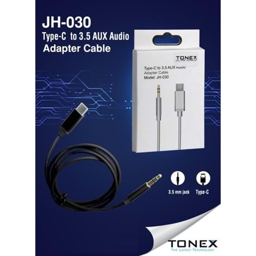 Tonex JH-030 Type-c Aux Kablo