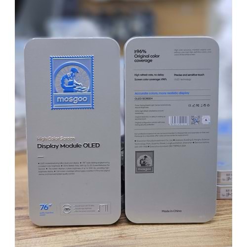 MOSGOO İphone Xs Max Lcd Ekran Hard Oled 120Hz