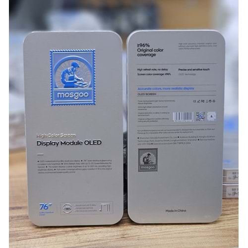 MOSGOO İphone 16 Pro Max Lcd Ekran Hard Oled 120Hz