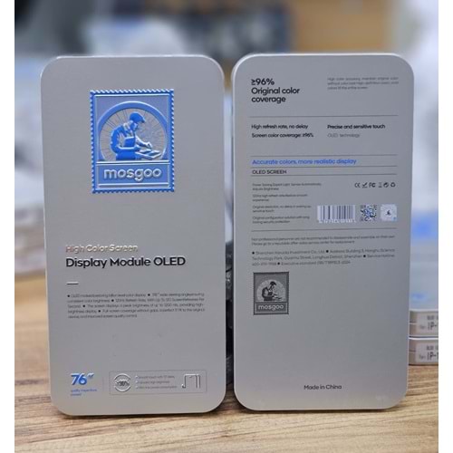 MOSGOO İphone 16 Pro Lcd Ekran Hard Oled 120Hz