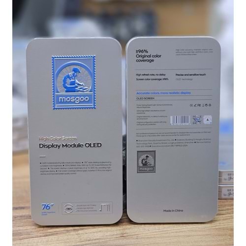 MOSGOO İphone 15 Lcd Ekran Hard Oled 120Hz