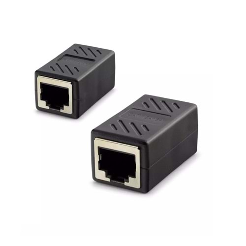 HADRON HDX5066 RJ45 Dişi - Dişi Uzatma Adaptörü - Siyah