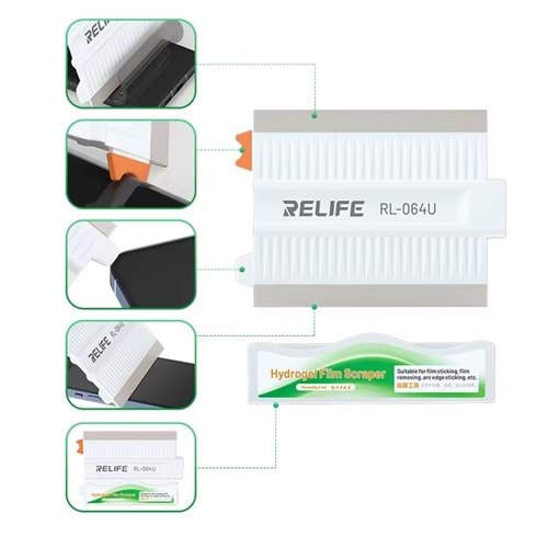 Relife RL-064U Nano Cam Çekme Spatulası