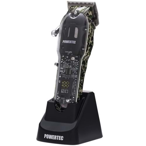 Powertec TR-8700 Saç Sakal Tıraş Makinesi (Black)