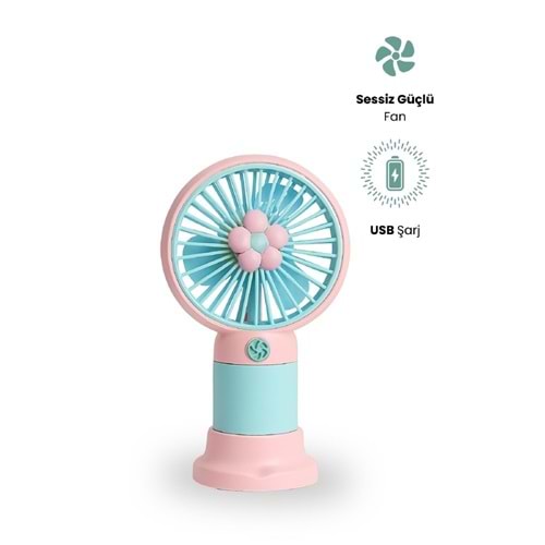 CRD MS-50 Mini Fan - Pembe
