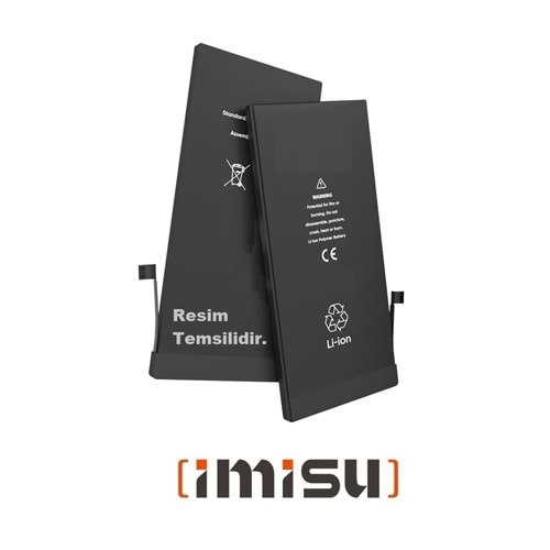 İmisu İphone 14 Batarya Pil Güçlendirilmiş 3600mAh