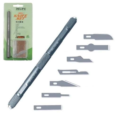 Relife RL-101B Neşter Kesme Takımı 8in1