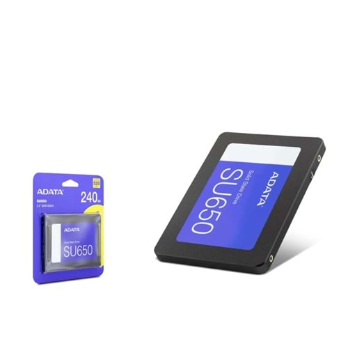 ADATA SU650-240 SSD 240 GB GT-R SATA III 2.5 520/450 MB/s - Siyah