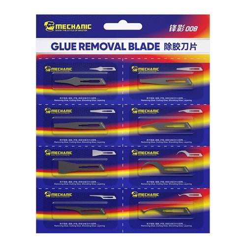 Mechanic 008 Neşter Takımı 8 li Set
