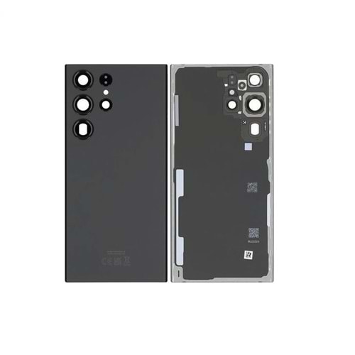 Samsung S23 Ultra Arka Kapak Kamera Camlı - Siyah