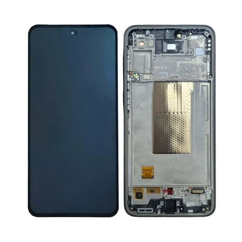 Samsung A376 A37 Lcd Ekran Servis Orjinal Kasalı - Siyah