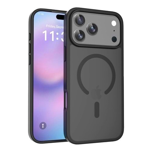 Joko Apple iPhone 17 Pro Max / 18 Pro Max Jota Magsafe Kapak - Siyah
