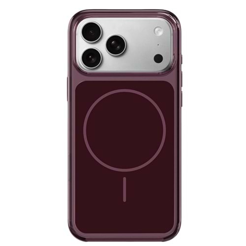 Joko Apple iPhone 17 Pro Max / 18 Pro Max Vizima Magsafe Kapak - Bordo