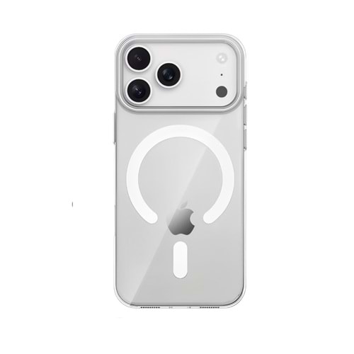 Joko Apple iPhone 17 Pro / 18 Pro PC Blank Magsafe Kapak - Şeffaf
