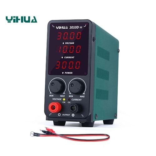 Yihua 3010D-III 30V 10A Ayarlı Güç Kaynağı Power Supply