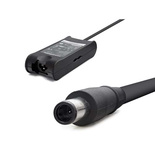 HADRON HD706 Laptop Adaptörü 90W 19.5V 4.62A 7.4x5.0 mm Dell HP Siyah