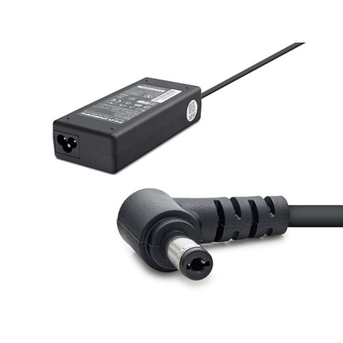HADRON HD710 Laptop Adaptörü 65W 19V 3.42A 5.5x2.5 mm Asus MSI Toshiba Casper Siyah