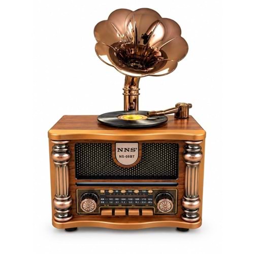 Concord NS-08BT BT/FM/USB Nostaloji Bluetooth Hoparlör
