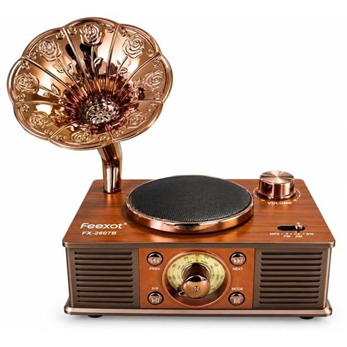 Concord FX-2607B BT/FM/USB Nostaloji Bluetooth Hoparlör