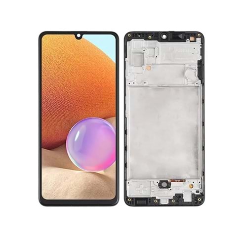 Samsung A325 A32 Lcd Ekran Çıtalı TFT İncell (Parmak İzi Okumaz)