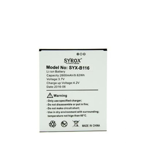 Syrox T103 / T705 Batarya B116