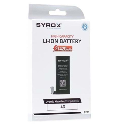 Syrox İphone 4G Batarya B211