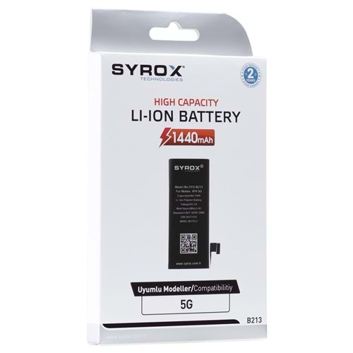 Syrox İphone 5 Batarya B213