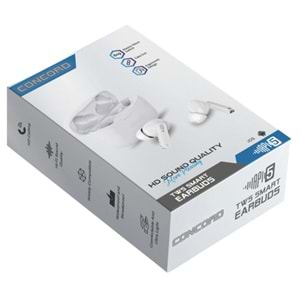 Concord AP5 Bluetooth Kulaklık - Beyaz