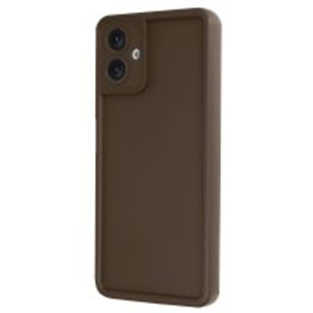 Newface Galaxy A26 Kılıf Viera Silikon - Kahverengi