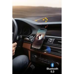 CONCORD BT-17 Kablosuz Aux Bluetooth 5.3 Araç Kiti Telefon Müzik Dinleme Tak Çalıştır