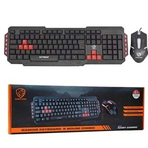 Hytech Hkm58 Oyuncu Klavye Mouse Seti Hkm-58