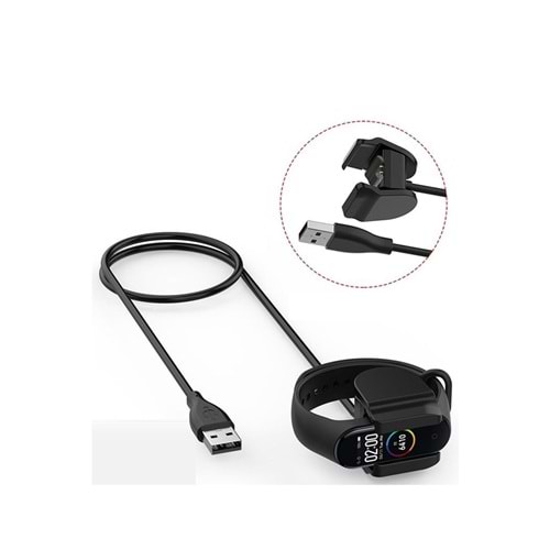 Newface MC06 Xiaomi Mi Band 5/6 Şarj Adaptörü 100cm