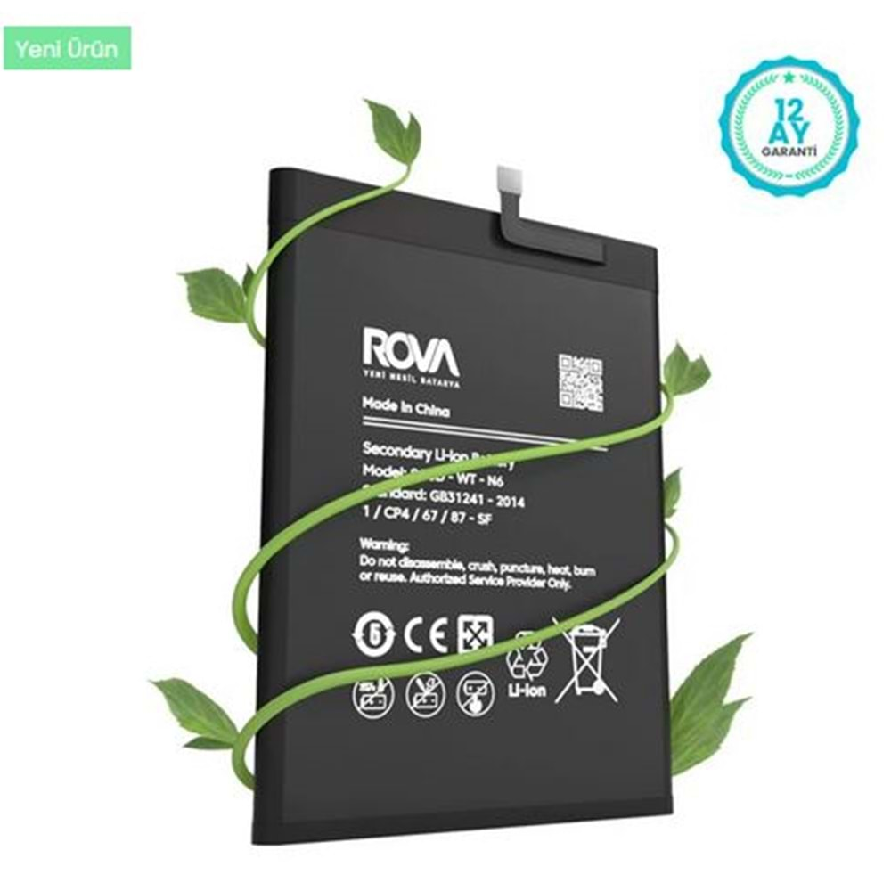 Rova Samsung Galaxy A20S Sm-A207 Batarya/ A10S Sm-A107 Batarya 4000 Mah