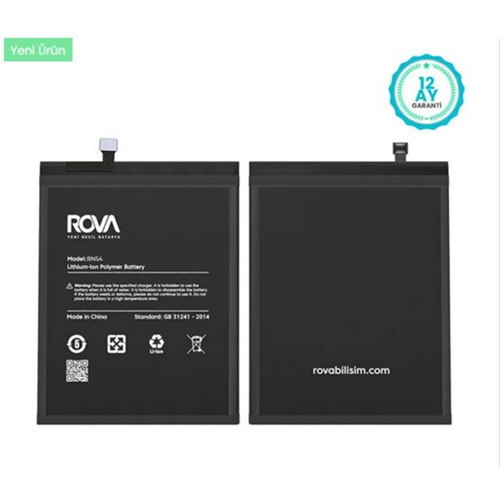 Rova Xiaomi Redmi 9T Poco M3 Orjinal Batarya 6000 Mah. Bn62