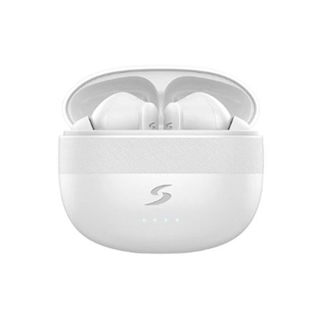 Soultech BH030B GoodMood TWS Earphones ENC+IPX4 Bluetooth Kulaklık - Beyaz