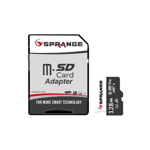 Sprange 128 GB 4K HD Ultra Hafıza Kartı V30 SM-128