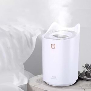 Leerfei K7 Çift Sprey Ev Ofis Hava Nemlendirici Humidifier 3300ml Beyaz