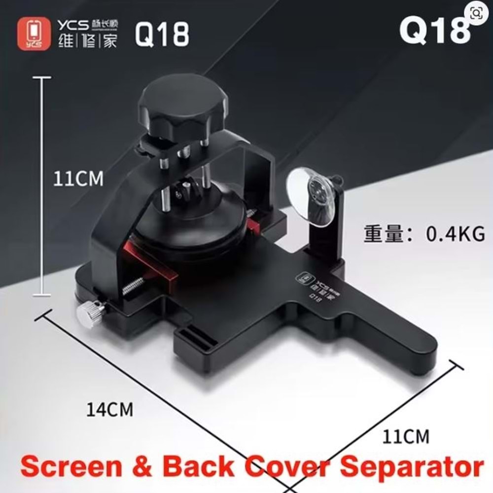 YCS Q18 Ekran Sökme Ayırıcı Ekran Kaldırma Aparatı