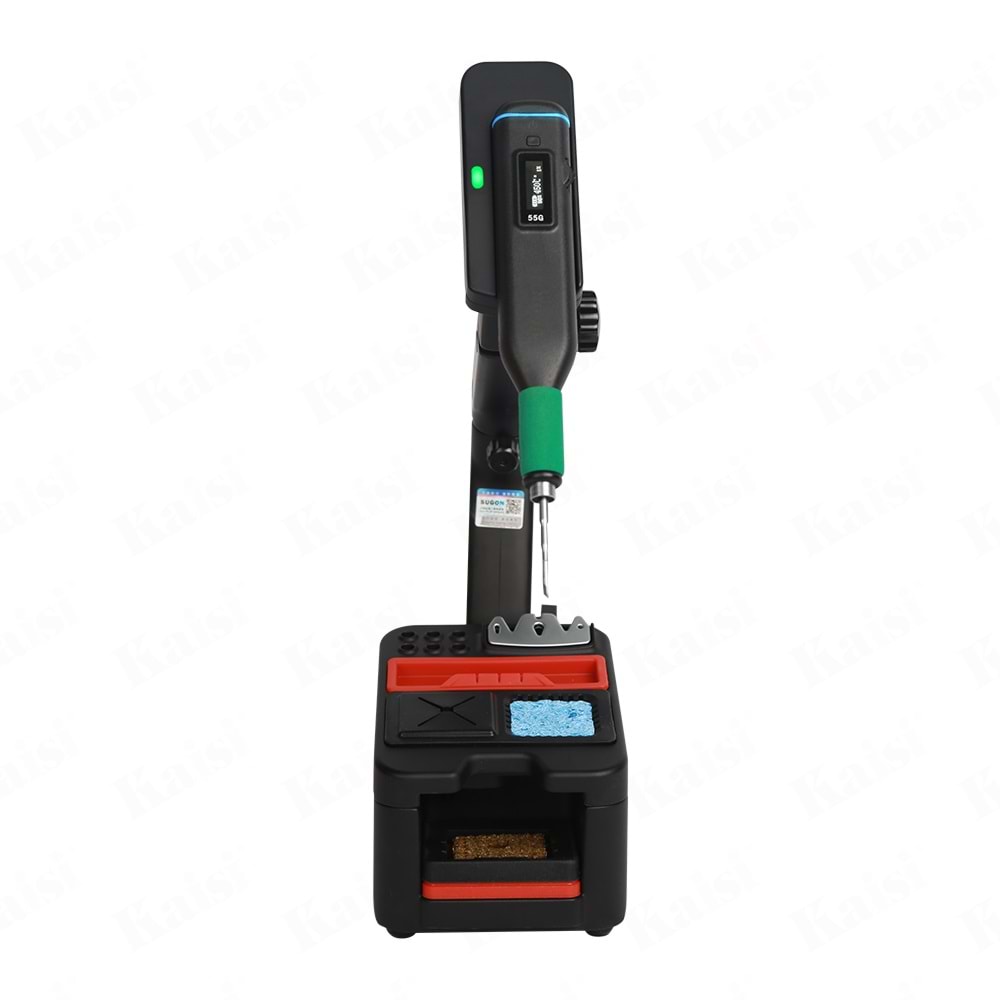 Sugon 55G Kablosuz Şarjlı Lehim İstasyonu (3uçlu Eğik/İnce/Balta)