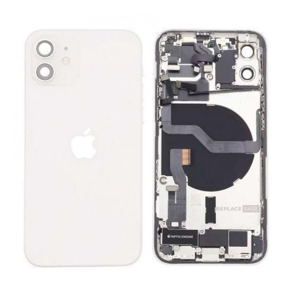 İphone 12 Kasa Orjinal Dolu Bataryasız - Mavi