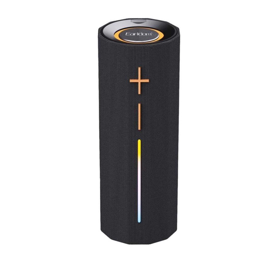 Earldom ET-A39 RGB Işıklı Süper Bass BT 5.3 Kablosuz Hoparlör - Siyah