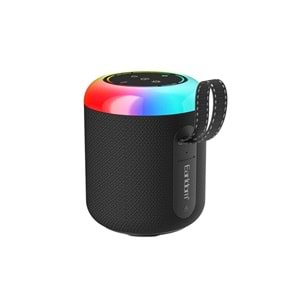 Earldom ET-A38 RGB Işıklı Süper Bass BT 5.3 Kablosuz Hoparlör - Siyah