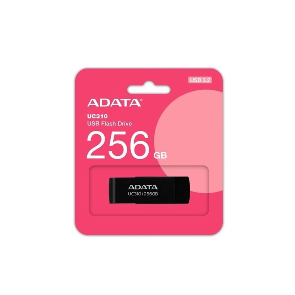 Adata UC310-256GB Black 256 GB Flash Bellek Usb 3.2 Gen1