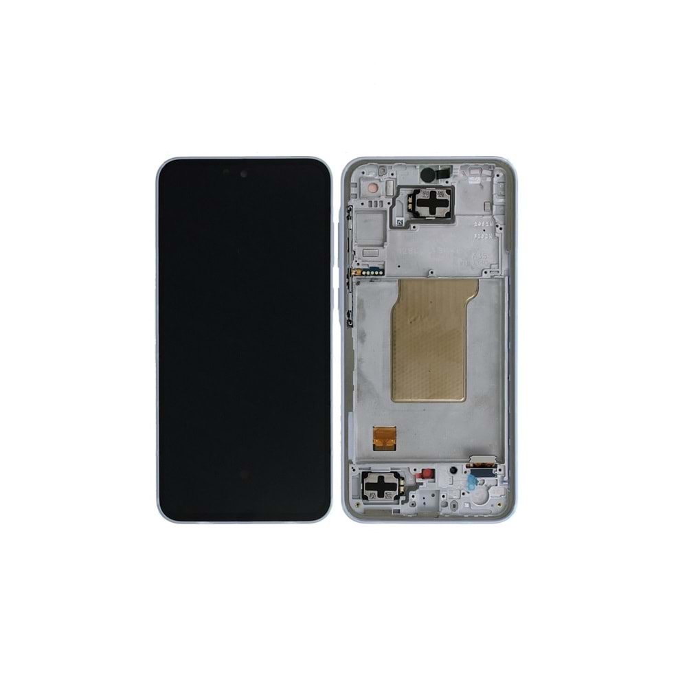 Samsung A366 A36 Lcd Ekran Kasalı Servis Orjinal - Violet