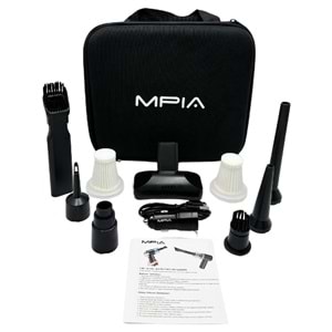 MPIA MCV-05 Plus 8in1 Şarjlı Araç El Süpürgesi 18000PA Taşıma Çanta Hediyeli